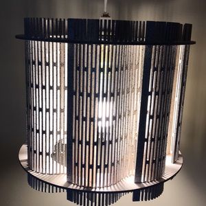 Laser Cut Hanging Lamp